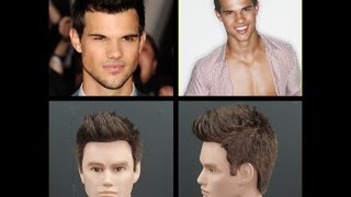 Taylor Lautner Haircut amp Hairstyle Tutorial  TheSalonGuy [upl. by Heiner542]