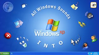 I transformed all Windows sounds into Windows XP [upl. by Anitsuga558]