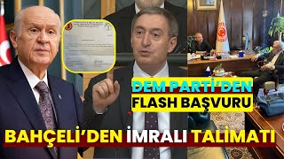 Bahçeliden Talimat Dem Partiden İlk Hamle Sırrı Süreyya Önder [upl. by Sylirama955]