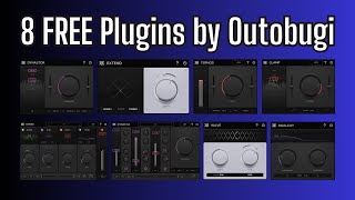 8 FREE Plugins by Outobugi  Sound Demo [upl. by Greta]