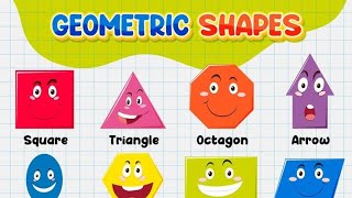 geometry shapes for grade 1 maths shape shapesforkids shapesforchildren mathsclass mathstricks [upl. by Aisanahta]