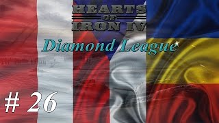 Lets play Hearts of Iron IV Multiplayer  Diamond League Part 26 Diamonds In Britain [upl. by Abla]