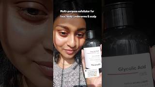 Minimalist Glycolic acid toner review skincare exfoliation glycolicacid [upl. by Sheffie]