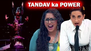 Indias Best Dancer Season 4 Karishma Kapoor Shocked Tandav Dance Guru Pratik and Harsh IBD 4 [upl. by Ryley]