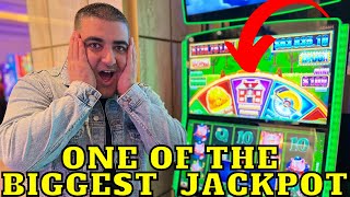 One Of The BIGGEST JACKPOTS Ever For Huff N More Puff Slot [upl. by Marva]