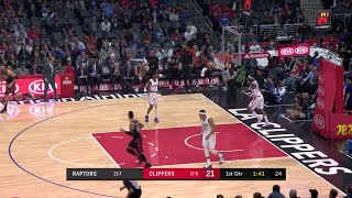 1st Quarter One Box Video Los Angeles Clippers vs Toronto Raptors [upl. by Leahcimluap]