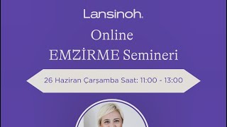 Lansinoh ile Emzirme semineri [upl. by Dedric]