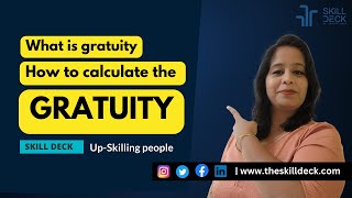 What is gratuity and how to calculate the gratuity [upl. by Swarts]