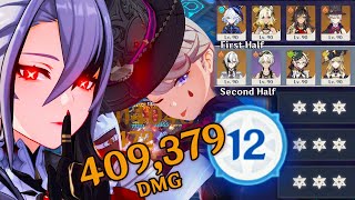 🤪 The FATUI do cRaZy DMG Lyney does 409k 🆚 Floor 12  Spiral Abyss Builds ➕ Gameplay [upl. by Charisse]