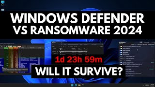 Windows Defender vs Ransomware 2024 [upl. by Enilehcim]