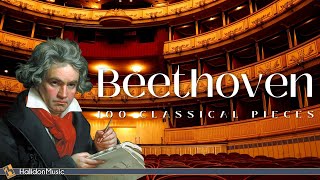 100 Beethoven Pieces  Classical Music [upl. by Peers51]