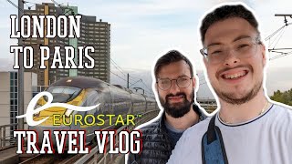 LONDON TO PARIS TRAVEL VLOG VIA EUROSTAR  SEAN amp AXL [upl. by Corrie]