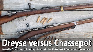 Dreyse vs Chassepot  neeedle fire rifles of the FrancoPrussian war [upl. by Kantos]