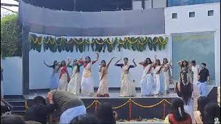 Onam dance performance by Aadhya ILS Indian law society Law college road pune🌸 [upl. by Ermey]