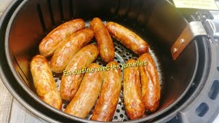 Air Fryer Italian Sausages Recipe [upl. by Jabon330]