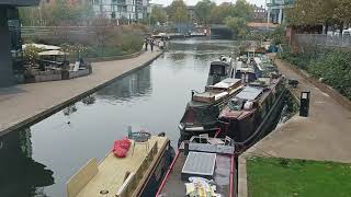 Regents Canal Kings Cross London Nov2024 [upl. by Asilec106]