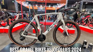 NEW Top 20 Best Gravel Bikes for 2024 DIFFERENT brands Part 2 of 2  Velofollies 2024 Kortrijk [upl. by Mei529]