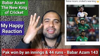 Babar Azam The New King of Cricket ESPN Cricinfo Declared  Babar Azam creates History in Rankings [upl. by Malkah]