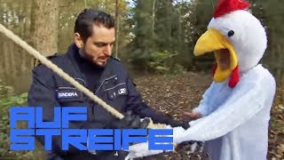 Verkleidete Hühner im Wald Auf ihn wurde geschossen  Auf Streife  SAT1 TV [upl. by Sregor]