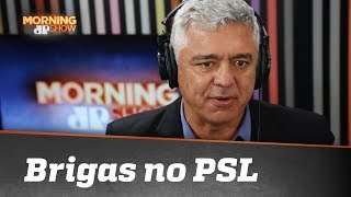 O palco é pequeno para muito artista diz Major Olímpio sobre brigas no PSL [upl. by Gintz]