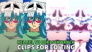 Nelliel Tu Odelschwanck  BLEACH  Clips For Editing  HIGH QUALITY  CC [upl. by Lliw162]