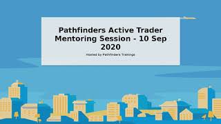 Rs 32000 Profit  Pathfinders Live Trading and Mentoring Session By Yogeshwar Vashishtha  10Sep20 [upl. by Joab]