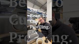 Sage bean to cup espresso roast profiling continued sage espresso espressomachine [upl. by Araz]