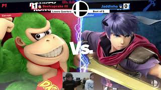 Pitt Smash Series 18  Losers Quarter Finals  beefcupcake III DK Fox vs Jaddinho IkeGreninja [upl. by Cressy840]