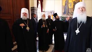 Metropolitans from Ukraine visit Orthodox Patriarchate of Constantinople [upl. by Zsamot]