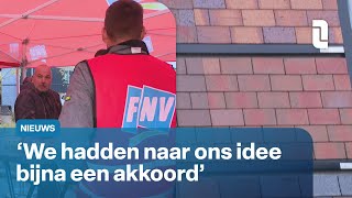 Bakstenenfabriek ligt stil vanwege staking Het is fysiek zwaar werk  L1 Nieuws [upl. by Nurav]