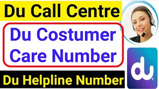 Du Customer Care Number  Du Call Centre  Du Helpline Number  How to contact Du Customer care [upl. by Laurena]