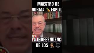 🚨MAESTRO de NormaPiña🍍 le explica IndependenciaJudicial a su ex alumna… 👨🏾‍⚖️⚖️ [upl. by Blondy]