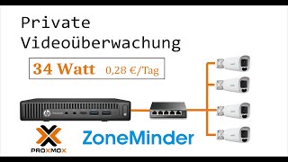 PrivateVideoüberwachung mir Proxmox und ZoneMinder [upl. by Eyahsal]