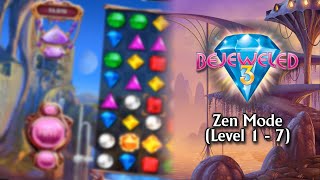 Bejeweled 3  Zen Mode Level 1  7 [upl. by Asilenna]