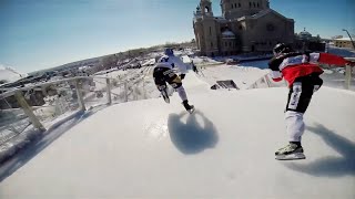 Ice Cross Downhill POV [upl. by Rehtaef]