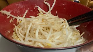 【ASMR】Abura sobaもやしマシマシ油そばasmr Abura soba [upl. by Chick]