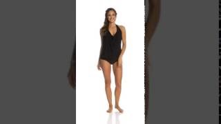 Magicsuit by Miraclesuit Solid Sophie Underwire Tankini Top DD Cup  SwimOutletcom [upl. by Srevart493]