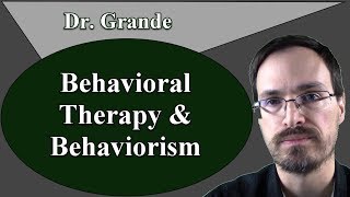 What is Behavior Therapy [upl. by Acinomaj372]