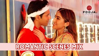 कुली नं 1 Romantic Scenes Mix  Part 2 [upl. by Charil]