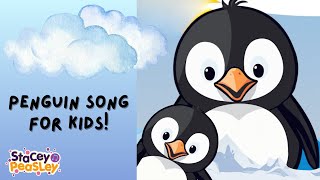 Penguins  Movement break song and freeze dance for kids and classrooms [upl. by Aisena2]