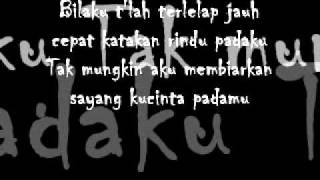 Aku Sayang Kamu  De Time Lyric [upl. by Noirod]