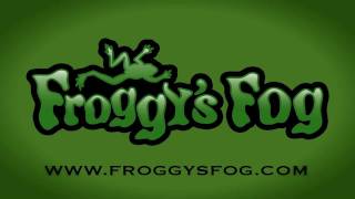 FROGGYS FOG  Bog Fog  Extreme High Density Fog Juice  HDF Fog Machine Fluid [upl. by Tnerual]