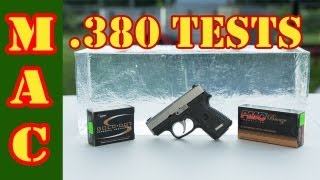 Testing the 380 for Self Defense [upl. by Ramhaj]