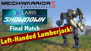 Trebuchet  Another Fantastic Mele Option Solaris Showdown Final Match MechWarrior 5 Mercenaries [upl. by Ahsiekit]