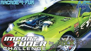 Import Tuner Challenge for Xbox 360  Media Showcase [upl. by Jaquenetta773]