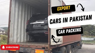 Export vehicles to Pakistan pack vehicles in a container [upl. by Aynekal]