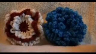 Crochet Flower Part 1 of 4  Easy [upl. by Hearsh642]