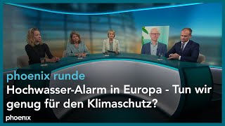 phoenix runde HochwasserAlarm in Europa  Tun wir genug für den Klimaschutz [upl. by Giarla105]