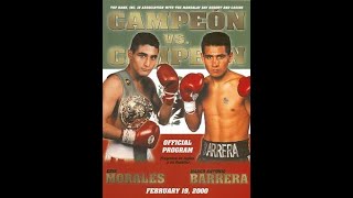 Erik Morales vs Marco Antonio Barrera I February 19 2000 720p 60FPS Complete HBO Broadcast [upl. by Eenaffit]