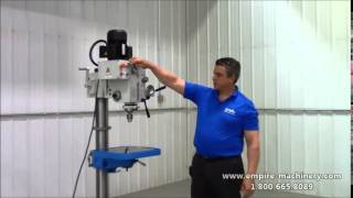 Em Pro Geared Head Drill Press [upl. by Baudoin]